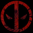 Men's Marvel Deadpool Tie-Dye Logo  Adult Pull Over Hoodie