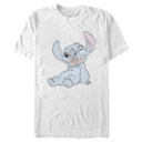 Men's Lilo & Stitch Halftone Smile  Adult T-Shirt