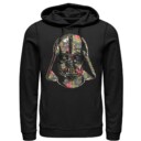 Men's Star Wars Tropical Print Darth Vader Helmet  Adult Pull Over Hoodie