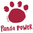 Men's Turning Red Panda Power Paw Print  Adult T-Shirt