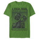 Men's Star Wars Darth Vader St. Patrick's Day Lack of Green  Adult T-Shirt