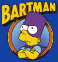 Men's The Simpsons Bartman  Adult T-Shirt