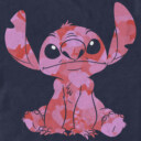 Men's Lilo & Stitch Heart Filled Stitch  Adult T-Shirt