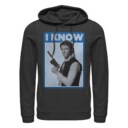 Women's Star Wars Han Solo Quote I Know  Adult Pull Over Hoodie
