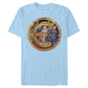 Men's Marvel Eternals Group Gold Badge  Adult T-Shirt