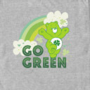 Men's Care Bears St. Patrick's Day Good Luck Bear Go Green  Adult T-Shirt