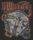 Men's Star Wars The Millennium Falcon Light Speed  Adult T-Shirt