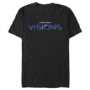 Men's Star Wars: Visions Blue Logo  Adult T-Shirt