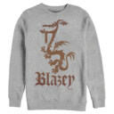 Men's Onward Pet Blazey Dragon  Adult Sweatshirt