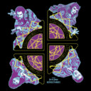 Men's Marvel Doctor Strange in the Multiverse of Madness Fractured Group Shot  Adult T-Shirt