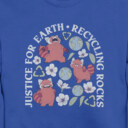 Men's Turning Red Recycling Rocks  Adult Sweatshirt