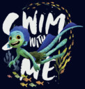 Men's Luca Swim With Me  Adult T-Shirt