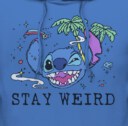 Men's Lilo & Stitch Stay Weird  Adult Pull Over Hoodie