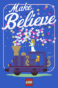 Men's LEGO Make Believe Train  Adult T-Shirt