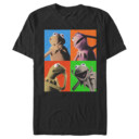 Men's The Muppets Kermit Pop Art  Adult T-Shirt