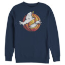 Men's Ghostbusters Halloween Pumpkin Logo  Adult Sweatshirt