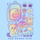 Men's Turning Red Red Panda Girl Mei Lee  Adult T-Shirt