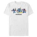 Men's Lilo & Stitch Weekend Party Time  Adult T-Shirt