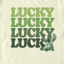 Men's Lilo & Stitch St. Patrick's Day Stitch Lucky Stack  Adult T-Shirt