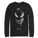 Men's Marvel Venom Film All Smiles  Adult Long Sleeve Shirt