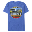 Men's General Motors Chevy Camaro SS Retro Cruising Circle  Adult T-Shirt