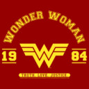 Men's Wonder Woman 1984 WW Collegiate  Adult T-Shirt