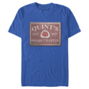 Men's Jaws Quint's Shark Charter  Adult T-Shirt