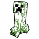 Men's Minecraft Creeper Creepin'  Adult T-Shirt