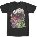 Men's Nintendo Splatoon Characters  Adult T-Shirt