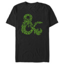 Men's Dungeons & Dragons St. Patrick's Day Four-Leaf Clover Logo  Adult T-Shirt