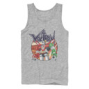 Men's Voltron: Defender of the Universe Robot Circle  Adult Tank Top