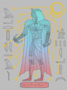 Men's Marvel: Moon Knight Colorful Egyptian Portrait  Adult T-Shirt