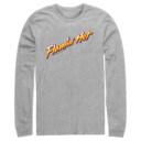 Men's Cheetos Flamin' Hot Logo  Adult Long Sleeve Shirt