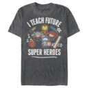 Men's Marvel Avengers Classic I Teach Super Heroes  Adult T-Shirt
