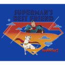 Men's DC League of Super-Pets Superman's Best Friend Logo  Adult T-Shirt