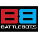 Men's Battlebots Red and Blue Logo  Adult T-Shirt