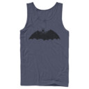Men's Batman Caped Crusader Silhouette  Adult Tank Top