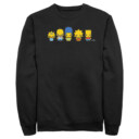 Men's The Simpsons Chibi Family  Adult Sweatshirt