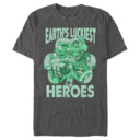 Men's Marvel St. Patrick's Day Earth's Luckiest Heroes  Adult T-Shirt