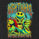 Men's The Nightmare Before Christmas Colorful Metal Poster  Adult T-Shirt