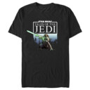Men's Star Wars: Tales of the Jedi Yaddle Poster  Adult T-Shirt