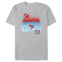 Men's ICEE Coldest Drink in Town Surfing Bear  Adult T-Shirt