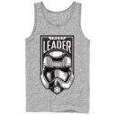 Men's Star Wars The Force Awakens Captain Phasma Troop Leader  Adult Tank Top