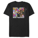 Men's MTV 80s Detritus Logo  Adult T-Shirt