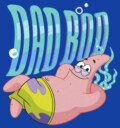 Men's SpongeBob SquarePants Patrick Dad Bod  Adult T-Shirt