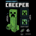Men's Minecraft Creeper Graph  Adult T-Shirt