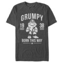Men's Snow White and the Seven Dwarves Grumpy Born This Way  Adult T-Shirt