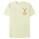 Men's Yellowstone Wear The Brand Pocket Logo  Adult T-Shirt