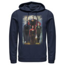 Men's Justice League Hero Artistic Poster  Adult Pull Over Hoodie