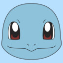 Men's Pokemon Squirtle Smile  Adult T-Shirt